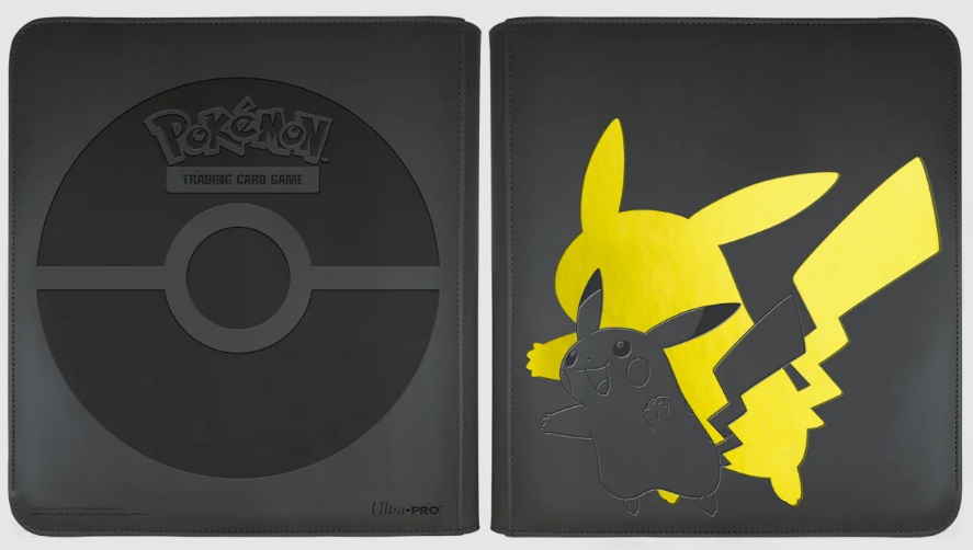 Ultra Pro Pokemon 12-Pocket Zippered Pro-Binder Elite Series Pikachu